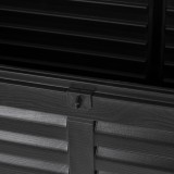 Gartentruhe 490L schwarz mit Sitzgelegenheit - Columba GRINDI IN THE GARDEN - 8