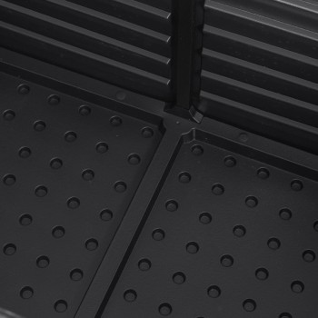 Gartentruhe 490L schwarz mit Sitzgelegenheit - Columba GRINDI IN THE GARDEN - 11