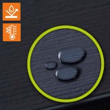 Gartenbox Gartentruhe 680L - schwarz mit Sitzgelegenheit - Padda GRINDI IN THE GARDEN - 14