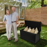 Gartenbox Kissenbox Auflagenbox - Morus 190 liter, schwarz GRINDI - 15