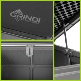 Gartenbox Kissenbox Auflagenbox - Morus 190 liter, dunkelgrau GRINDI IN THE GARDEN - 10 Gartenbox Kissenbox Auflagenbox - Morus 190 liter, dunkelgrau GRINDI IN THE GARDEN - 10