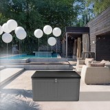 Gartenbox Kissenbox Auflagenbox - Morus 190 liter, dunkelgrau GRINDI IN THE GARDEN - 11 Gartenbox Kissenbox Auflagenbox - Morus 190 liter, dunkelgrau GRINDI IN THE GARDEN - 11