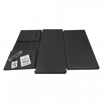 Gartenbox Gartentruhe 570L - schwarz mit Sitzgelegenheit - Rissa I GRINDI IN THE GARDEN - 18