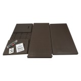 Gartenbox Gartentruhe 570L - braun mit Sitzgelegenheit - Rissa I GRINDI IN THE GARDEN - 17