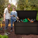 Gartenbox Kissenbox Auflagenbox - Rissa 870 liter, braun GRINDI - 14