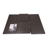 Gartenbox Gartentruhe 570L - braun mit Sitzgelegenheit - Treeline I GRINDI IN THE GARDEN - 17