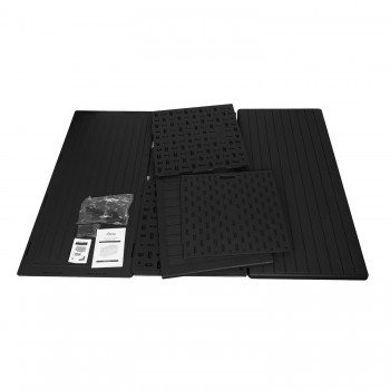 Gartenbox Kissenbox Auflagenbox - Treeline 870 liter, schwarz GRINDI IN THE GARDEN - 17