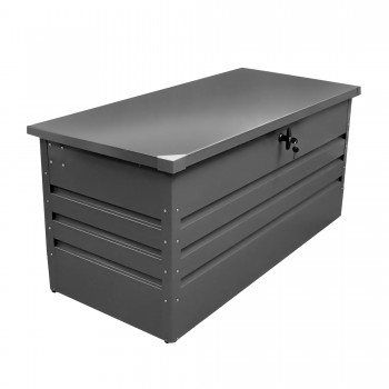 Metall-Gartenbox Kissenbox Auflagenbox 400l - 130x61x62 - Orto GRINDI IN THE GARDEN - 1