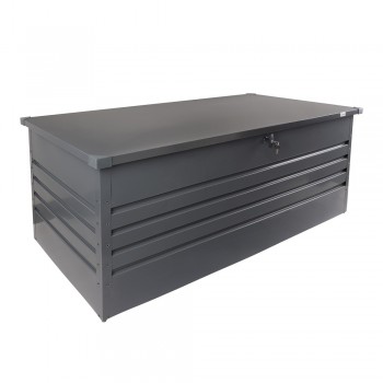 Metall-Gartenbox Kissenbox Auflagenbox 1000l - 185x82x75 - Orto III GRINDI IN THE GARDEN - 1