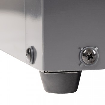 Metall-Gartenbox Kissenbox Auflagenbox 1000l grau - 185x82x75 - Orto III GRINDI IN THE GARDEN - 7