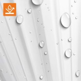 Terrassenpergola aus Aluminium für Wandmontage, weiß - Kea VII 4x3m GRINDI IN THE GARDEN - 10