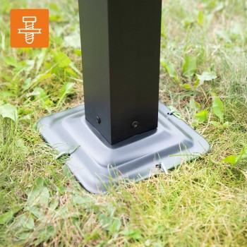 Garten Pergola Pavillon Terrassendach - Milos I 3x3m GRINDI IN THE GARDEN - 12