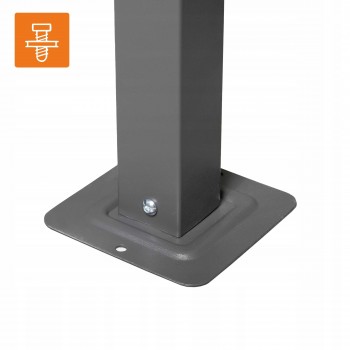 Garten Pergola Pavillon Terrassendach - Naxos 3x3m GRINDI IN THE GARDEN - 6