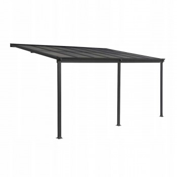 Garten Pergola Pavillon Terrassendach Wandpergola - Nea II 4,3x3m GRINDI IN THE GARDEN - 2