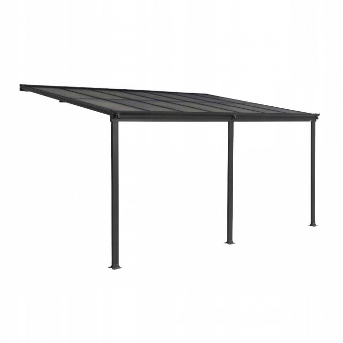 Garten Pergola Pavillon Terrassendach Wandpergola - Nea II 4,3x3m GRINDI IN THE GARDEN - 2