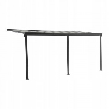 Garten Pergola Pavillon Terrassendach Wandpergola - Nea III 5x3m GRINDI - 2