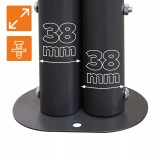 Garten Pergola Pavillon Terrassendach mit Stoffdach - Simi - beige, 3,8x3,8m GRINDI - 5