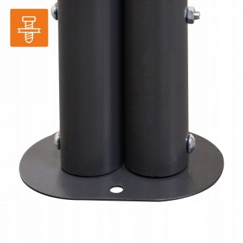 Garten Pergola Pavillon Terrassendach mit Stoffdach - Simi - beige, 3,8x3,8m GRINDI - 8