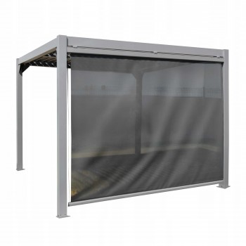 Senkrechtes Rollo für Pergola Kea - grau GRINDI IN THE GARDEN - 6