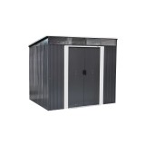 Gerätehaus Geräteschuppen Gartenhaus aus Metall - Ribes - 193x238x203cm GRINDI IN THE GARDEN - 1