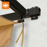 Garten Pergola Pavillon Terrassendach Wandpergola Siros 3x4m GRINDI IN THE GARDEN - 7