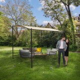 Garten Pergola Pavillon Terrassendach - Andros 2,5x3m GRINDI IN THE GARDEN - 5