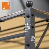 Garten Pergola Pavillon Terrassendach - Andros 2,5x3m GRINDI IN THE GARDEN - 6