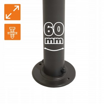 Garten Pergola Pavillon Terrassendach - Ikaria 350x350cm GRINDI IN THE GARDEN - 7