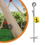 Einschraub Stützenfuß - KWZ 470x100 GRUNDLINE - 1