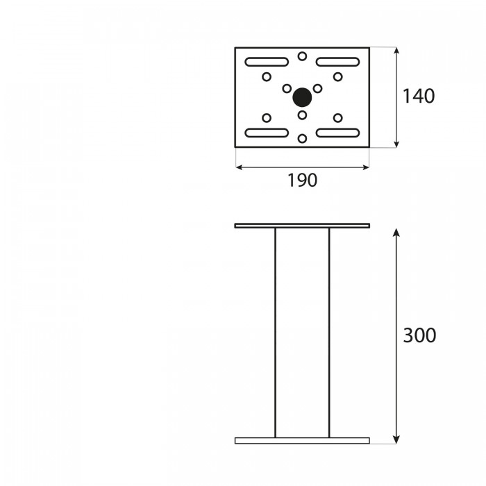 PWM/PWF-Sockelerweiterung - PWC DMX - 6