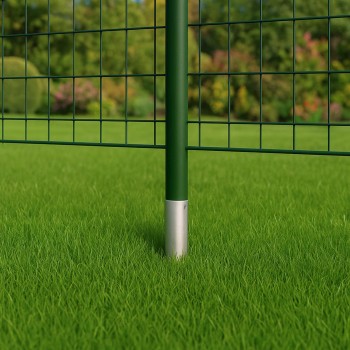 Einschraub Bodenhülsen Pfostenträger Stützenfuß - Feuerverzinkt - PWG GRUNDLINE - 4