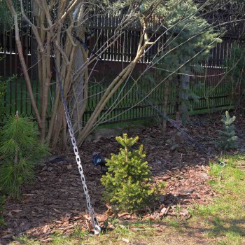 Einschraub Bodenanker Erdanker mit Sechskantmutter - PWT schwarz GRUNDLINE - 4