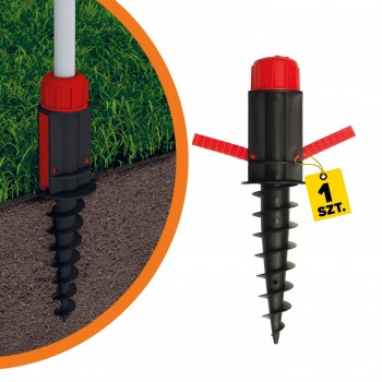 Schirmsockel Einschraub Bodenhülsen - PWA 16-32x380 GRUNDLINE - 1