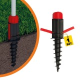 Schirmsockel Einschraub Bodenhülsen - PWA 16-32x380 GRUNDLINE - 1