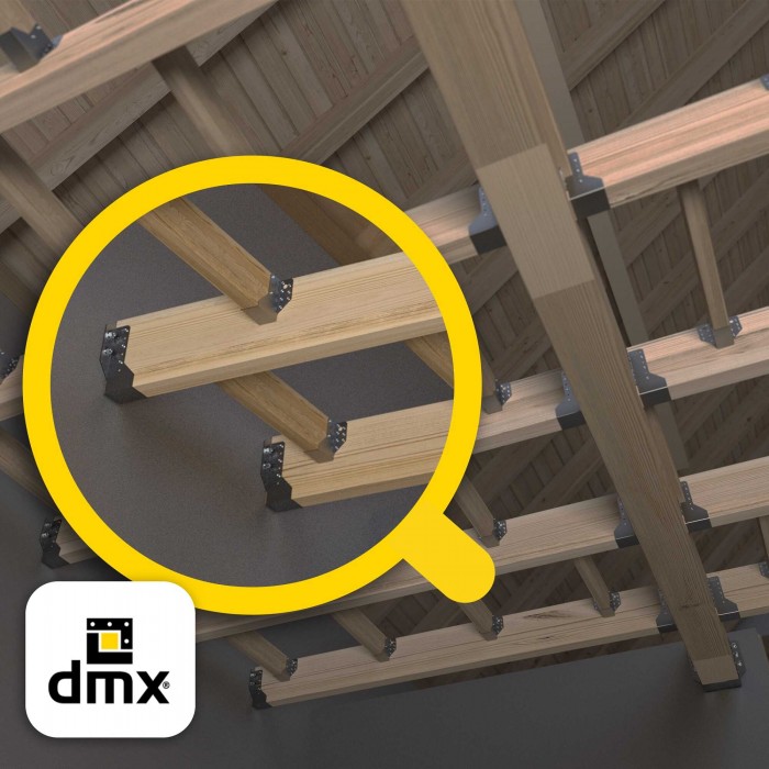 Balkenschuh Holzverbinder Balkenträger - WB 5 Großpack DMX - 25