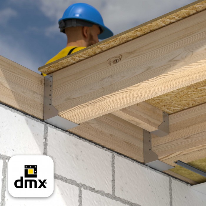 Balkenschuh Holzverbinder Balkenträger - WBZ Großpack DMX - 37