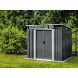 Gerätehaus Geräteschuppen Gartenhaus aus Metall - Ribes - 193x238x203cm GRINDI IN THE GARDEN - 2