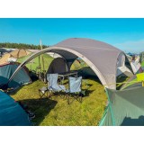 Gartenpavillon Partyzelt Festzelt - PE, 425x425 cm - Kore III GRINDI - 13