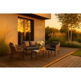 Gartenmöbel Set dunkelbeige - Paga I GRINDI IN THE GARDEN - 2