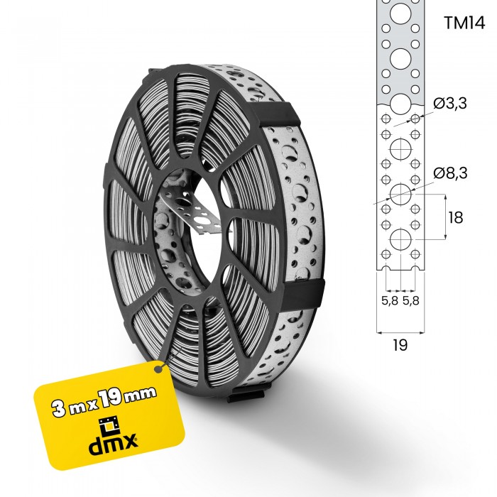 Perforiertes Montageband – TM 14 Domax - 2