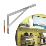 Stegkonsole, Konsole, Regalhalter, Regalkonsole - WSWP GALVANISIERT