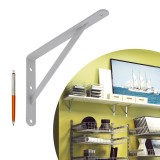 Stegkonsole, Regalhalter, Regalkonsole, Regalsyste - WSWP Grau