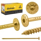 Holzbauschrauben mit Tellerkopf CT - 10mm TORX - Zink galvanisiert