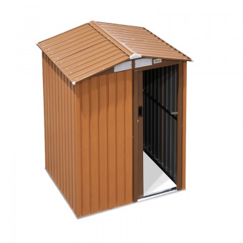 Gerätehaus Geräteschuppen Gartenhaus aus Metall - Salix 150x194x187