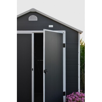 Gartengeräteschuppen - Kunststoff - BELLIS II - 242x192x239