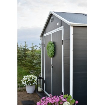 Gartengeräteschuppen - Kunststoff - BELLIS II - 242x192x239