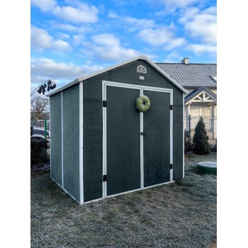 Gartengeräteschuppen - Kunststoff - BELLIS II - 242x192x239