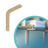 2x Konsole, Regalhalter, Regalkonsole, Regalsystem, Wandkonsole WDG Velano - 4