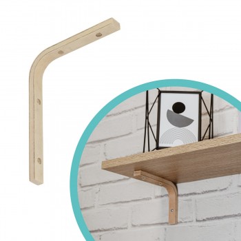 2x Konsole, Regalhalter, Regalkonsole, Regalsystem, Wandkonsole - WDGL Velano - 5