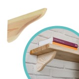 2x Konsole, Regalhalter, Regalkonsole, Regalsystem, Wandkonsole - WDP Velano - 5